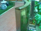 Fuente, acero inox